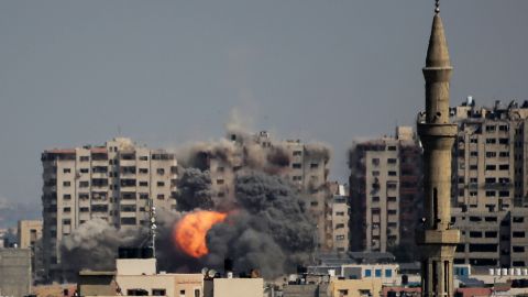 Gaza Comes Under Sustained Bombardment By Israel After Hamas Attacks