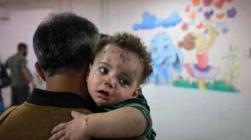 Miles de niños heridos en Gaza.