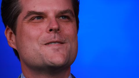 El congresista republicano por Florida, Matt Gaetz.