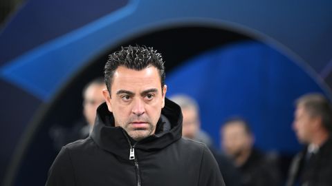 Xavi Hernández, entrenador del FC Barcelona.