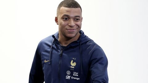 Kylian Mbappé, jugador francés.