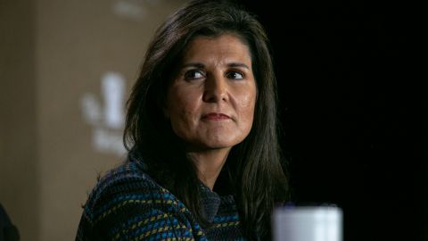 La precandidata presidencial republicana, Nikki Haley.