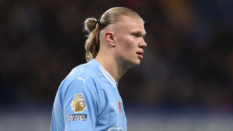 Erling Haaland, jugador del Manchester City.