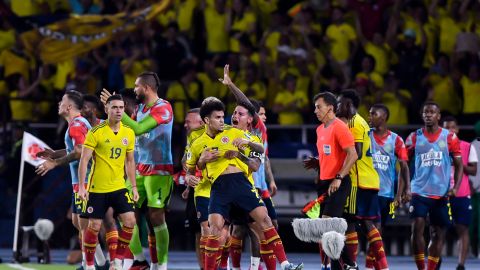 Luis Díaz con doblete da la victoria a Colombia ante Brasil, con su padre celebrando en la tribuna