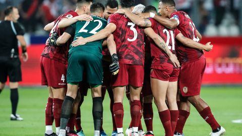 La Vinotinto empató a un gol con la selección peruana.