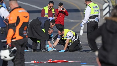 Tiroteo parada de bus en Jerusalén