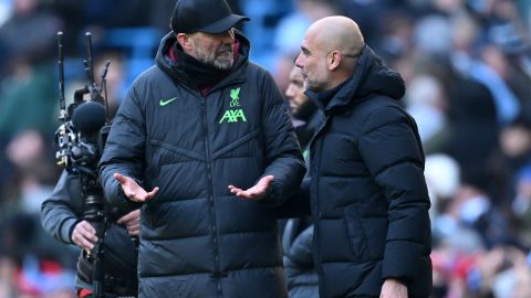 Jurgen Klopp y Pep Guardiola.