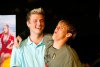 Nick Carter y Aaron Carter.