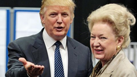 "¡La extrañaremos mucho!", dijo Trump sobre su hermana Maryanne.