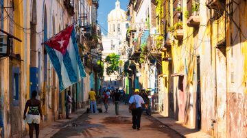Havana-september,4:street,In,The,Old,Part,Of,The,City,September