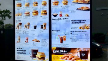 Las razones de McDonald’s para mantener su menú son  varias