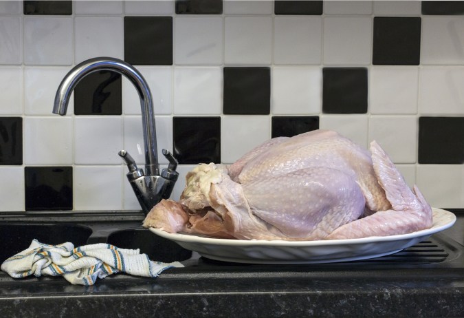 Descongelar pavo