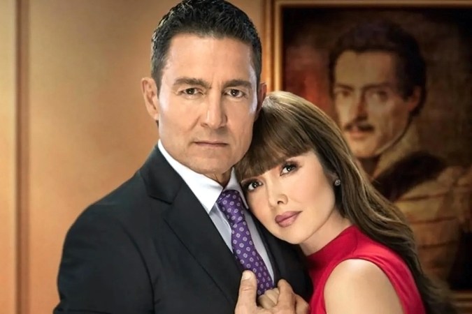 Fernando Colunga actuando en El Maleficio.