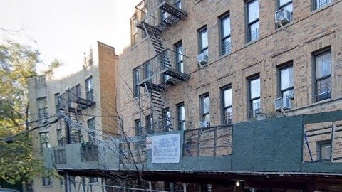 1915 Billingsley Terrace antes de colapsar.