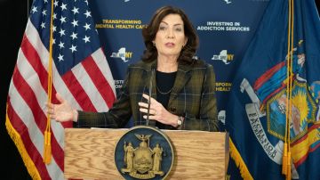 La gobernadora Kathy Hochul busca mejorar la atención de la salud mental de los neyorquinos.