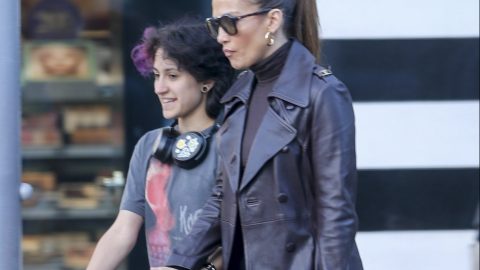 Jennifer López y Emme compartieron un día de compras, madre e hija.