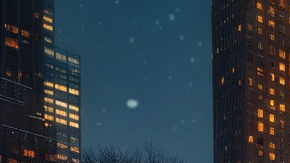 ¿Cómo luciría Nueva York en un "mundo navideño?