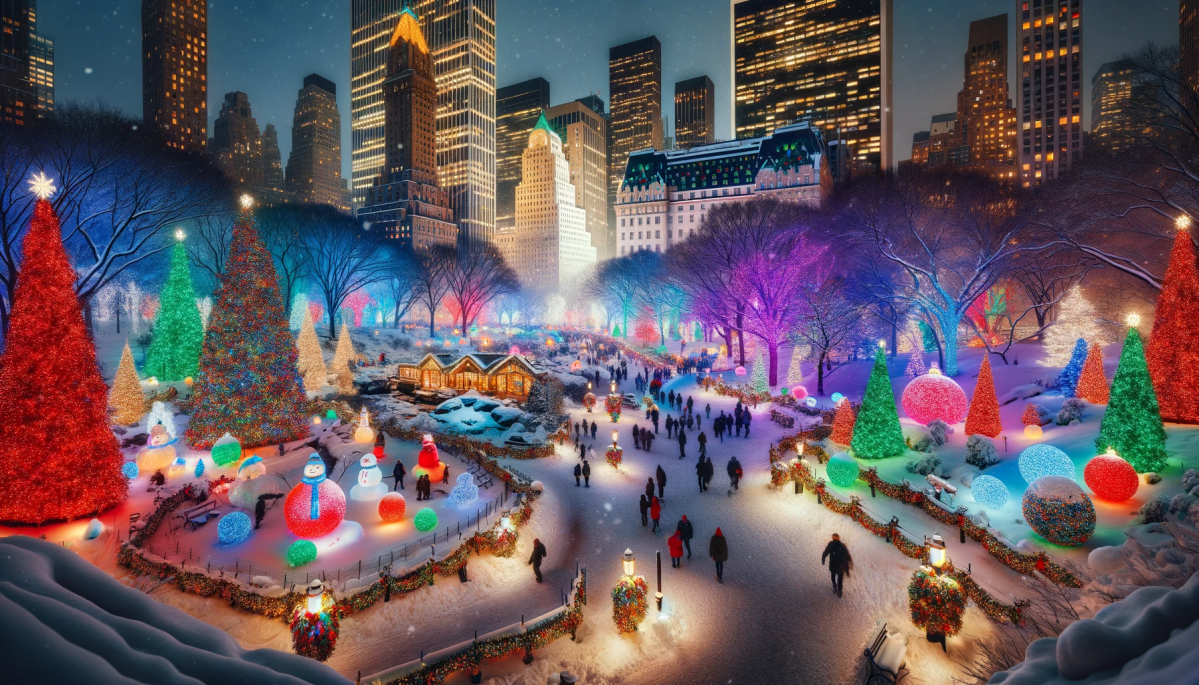 Artificial Intelligence Transforms New York City into a Christmas