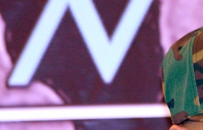 Daddy Yankee, reguetonero puertorriqueño.