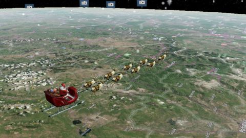 ¿Dónde está Santa en este momento? NORAD lo monitorea.