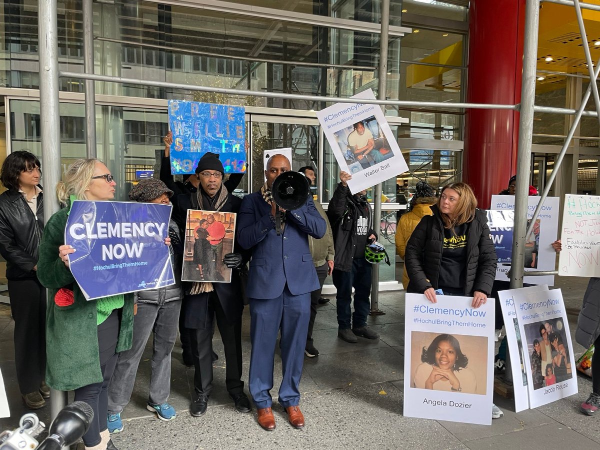 They pressure for pardons for thousands of New York inmates, but... not