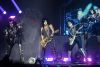 Los integrantes de la banda KISS.