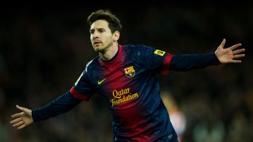 Lionel Messi en el año 2012 anotó 91 goles.