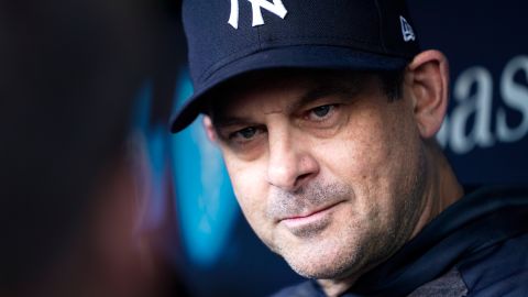 Aaron Boone, manager de los New York Yankees.