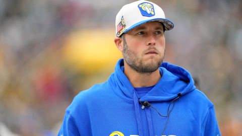 Matthew Stafford milita actualmente en Los Angeles Rams.