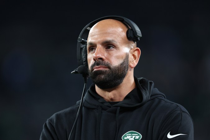 Robert Saleh, entrenador de los New York Jets.
