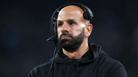 Robert Saleh, entrenador de los New York Jets.