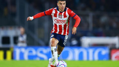 El futbolista de Chivas de Guadalajara se convirtió en el que más corrió durante todo el 2023.