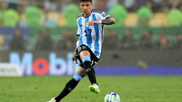 El jugador de Argentina recordó que tuvo una disputa contra el delantero Kylian Mbappé.