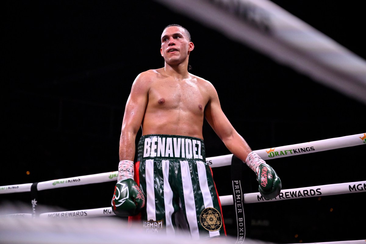 David Benavídez revela los detalles por los que el Canelo Álvarez canceló su sesión de sparring