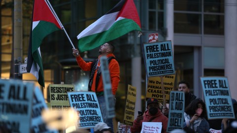 Activists In The U.S. Rally On International Day Of Solidarity With The Palestinian People