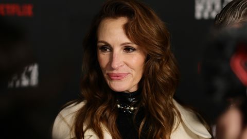 Julia Roberts participando en un evento fílmico.