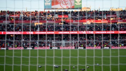 Estadio Los Carmenes en Granada, España. December 10, 2023.