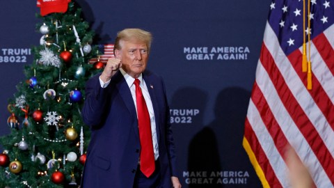 Trump escribió en su red Truth Social que sus esfuerzos por anular la victoria de Joe Biden eran parte de su “deber como presidente”.
