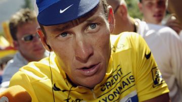 Lance Armstrong durante el Tour de France de 200.