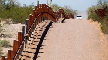 Muro fronterizo en Arizona