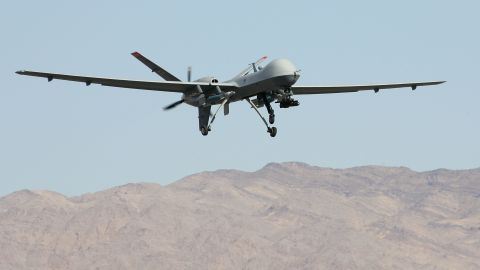 Reaper Aircraft Flies Without Pilot From Creech AFB