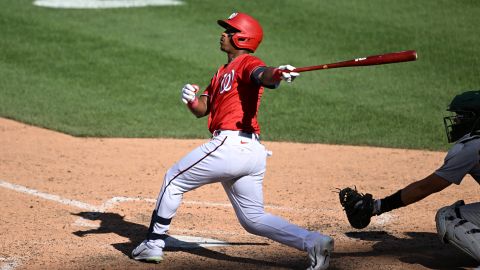 New York Yankees adquieren al colombiano Jeter Downs desde los Washington Nationals