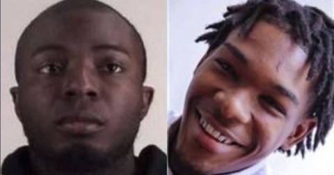 Kendell Jerrell Morris, el asesino, y Robert Cooley III, la víctima.