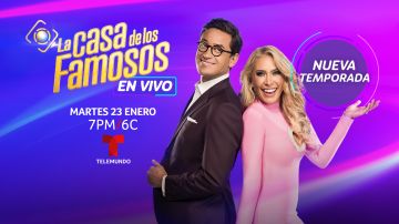 Todo está listo para "La Casa de los Famosos 4" de Telemundo con Nacho Lozano y Jimena Gallego en la conducción.