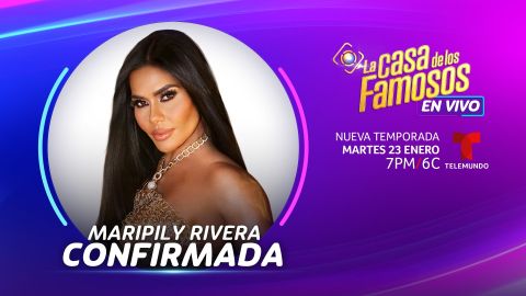 Maripily Rivera es la cuarta celebridad confirmada para La Casa de los Famosos 4 de Telemundo.