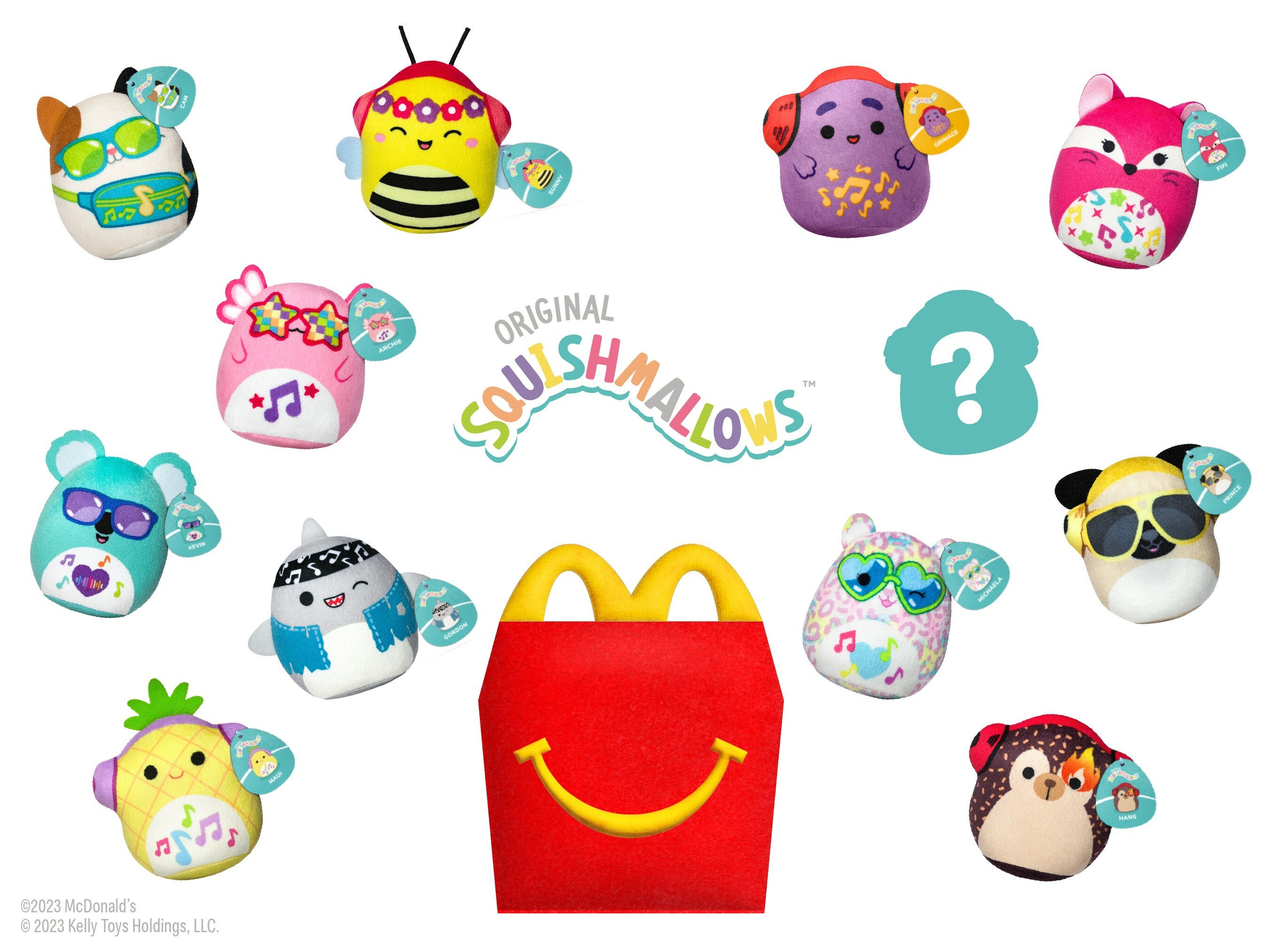 Happy Meal de Squishmallows el nuevo lanzamiento de McDonald’s El