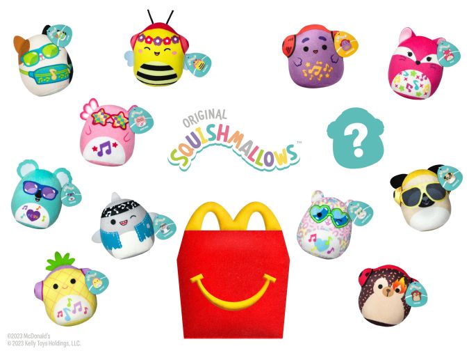 McDonald's lanza el Happy Meal de Squishmallows en EE. UU.