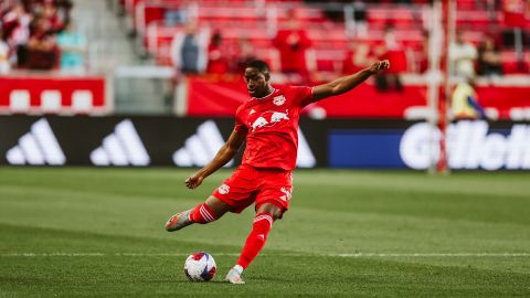 Andrés Reyes, jugador colombiano de los New York Red Bulls.