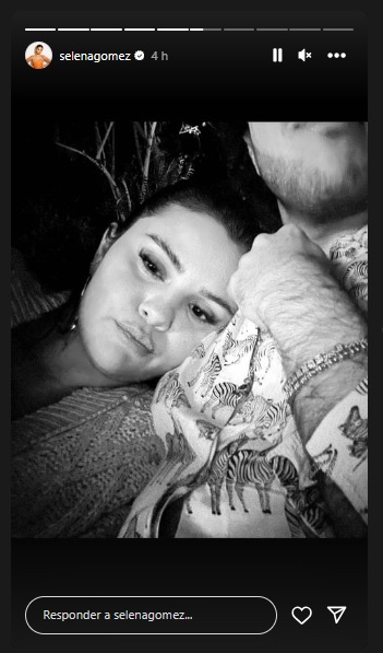 Selena Gómez posando en su cuenta de Instagram.