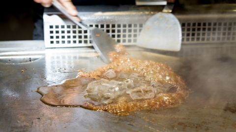 Cubitos de hielo a la parrilla